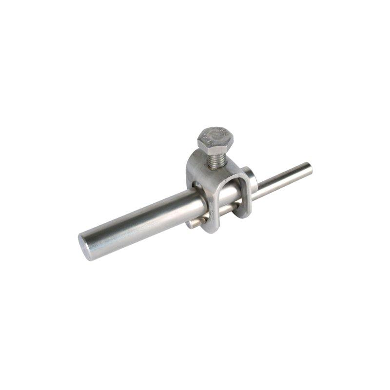 Inox spojka gromobranske žice 8-10/16mm  - Inox  - Natur  -  Slika