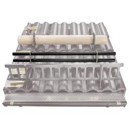 Cijev snjegobrana - Aluminij – Natur - Pocink obojeni – Intenzivno crna - Slika 2