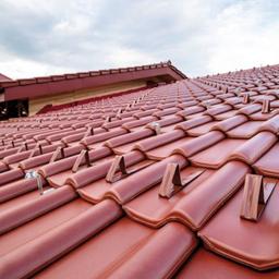 Snjegobran za crijep  - Pocink obojeni  - Vinsko crvena  -  Slika 3