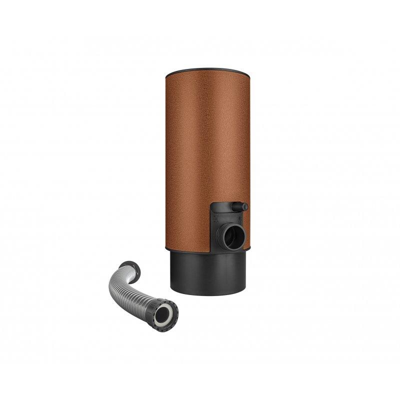 Zadržač vode sa crijevom + gumb  - Aluminij obojeni
W.15  - Bakreno smeđa W.15  -  Slika