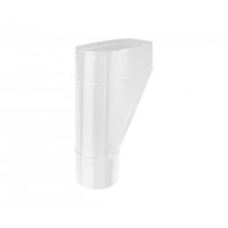 Sabirni kotlić bočni  - Pocink obojeni  - Sivo bijela  -  Slika 1