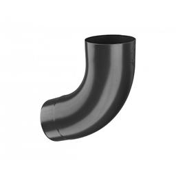 Koljeno 72°  - Pocink obojeni  - Intenzivno crna  -  Slika 1