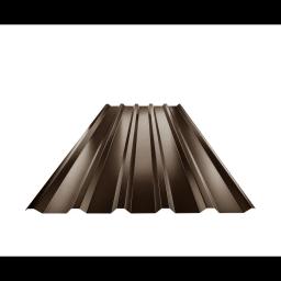 Krovni trapezni pokrov TR 35A  - Pocink obojeni  - Tamno smeđa ČOKO  -  Slika 1
