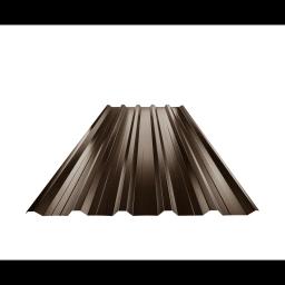 Krovni trapezni pokrov s pojačanjem TR 35A+  - Pocink obojeni  - Tamno smeđa ČOKO  -  Slika 1