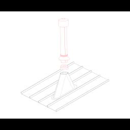 Ventilacijski odzračnik + EPDM  - Aluminij – Natur  - Pocink obojeni – Testa di Moro  -  Slika 3