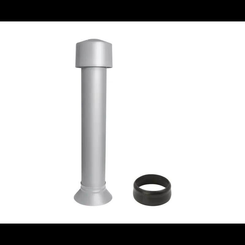 Ventilacijski odzračnik + EPDM  - Aluminij – Natur  - Pocink obojeni – Srebrna  -  Slika