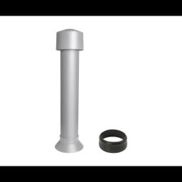 Ventilacijski odzračnik + EPDM  - Aluminij – Natur  - Pocink obojeni – Srebrna  -  Slika 1