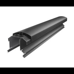 Ventilirajući sljemenjak UNI l=1,22 m  - Aluminij obojeni  - Antracit  -  Slika 1