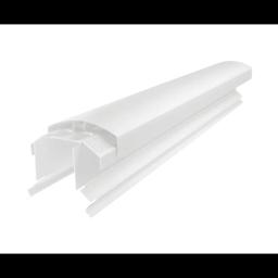 Ventilirajući sljemenjak UNI l=1,22 m  - Aluminij obojeni  - Bijela  -  Slika 1