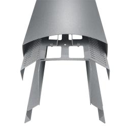 Ventilirajući sljemenjak UNI l=1,22 m  - Aluminij obojeni
W.15  - Svijetlo siva W.15  -  Slika 2