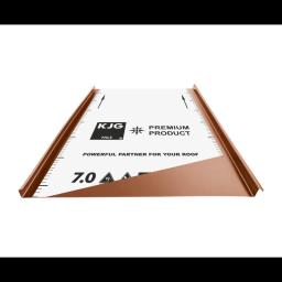 FALZ profil dvostruki stojeći šav  - Pocink obojeni  - Bakreno smeđa  -  Slika 1