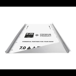 FALZ profil dvostruki stojeći šav  - Pocink obojeni  - Srebrna  -  Slika 1