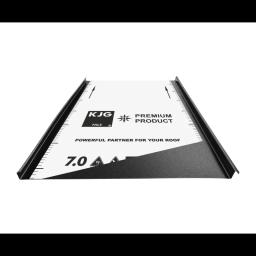 FALZ profil dvostruki stojeći šav  - Pocink obojeni
MATT  - Intenzivno crna MATT  -  Slika 1