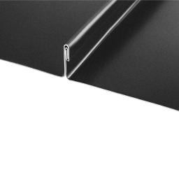 FALZ profil dvostruki stojeći šav  - Pocink obojeni
MATT  - Intenzivno crna MATT  -  Slika 2