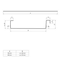 FALZ profil dvostruki stojeći šav  - Aluminij obojeni
W.15  - Testa di Moro W.15  -  Slika 3