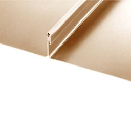 FALZ profil dvostruki stojeći šav  - Bakar  - Natur  -  Slika 2