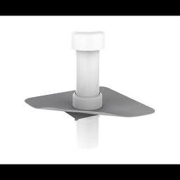 PVC ventilacija kanalizacije s manžetom  - PVC  - Bijela  -  Slika 1