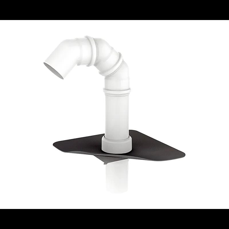 FPO prolaz za kabele s manžetom  - PVC  - Bijela  -  Slika