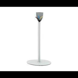 PVC zatvoreni profil za prolaz kabela  - PVC  - Prašno siva  -  Slika 1