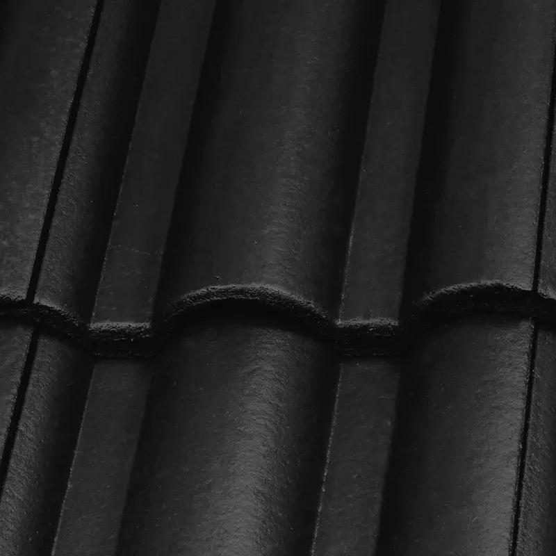 Ventilirajući crijep DANUBIA  - Intenzivno crna – INOVA  -  Slika