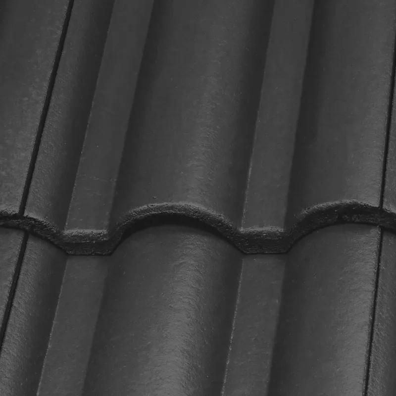 Ventilirajući crijep DANUBIA  - Tamno siva – INOVA  -  Slika