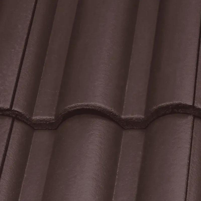 Ventilirajući crijep DANUBIA  - Tamno smeđa – INOVA  -  Slika