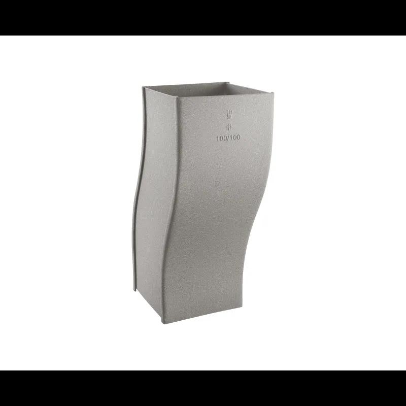 Koljeno odskočno kvadratno  - Aluminij obojeni
W.15  - Tamno srebrna W.15  -  Slika