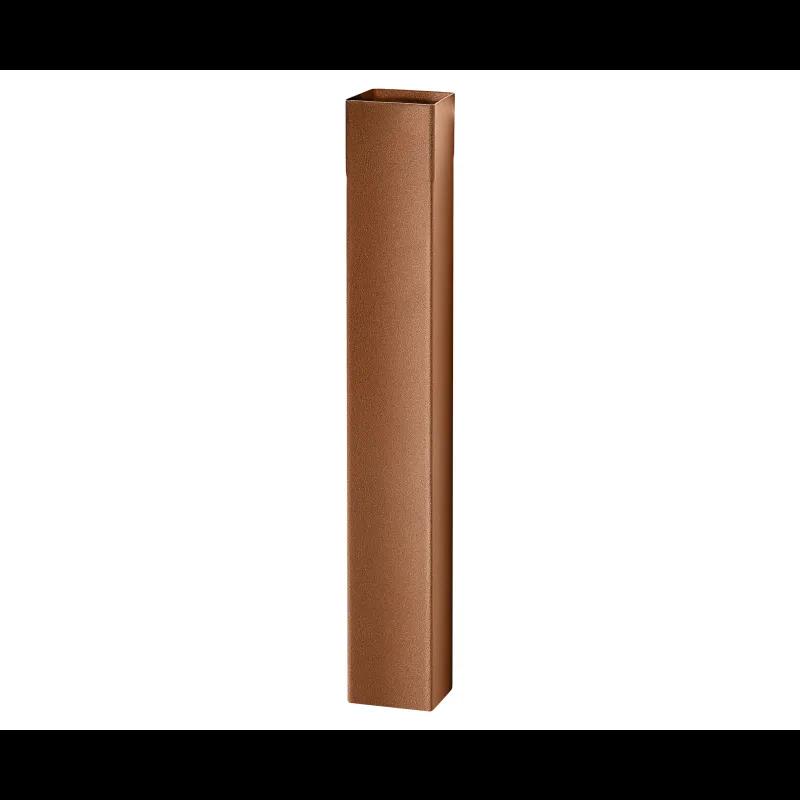 Cijev odvodna kvadratna  [s=0,70]  - Aluminij obojeni
W.15  - Bakreno smeđa W.15  -  Slika