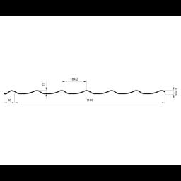 Limeni pokrov UNI 1  - Aluminij obojeni  - Srebrna  -  Slika 2