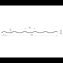 Limeni pokrov UNI 2  - Aluminij obojeni  - Tamno srebrna  -  Slika 2