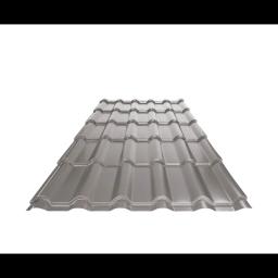 Limeni pokrov UNI 2  - Aluminij obojeni  - Tamno srebrna  -  Slika 1