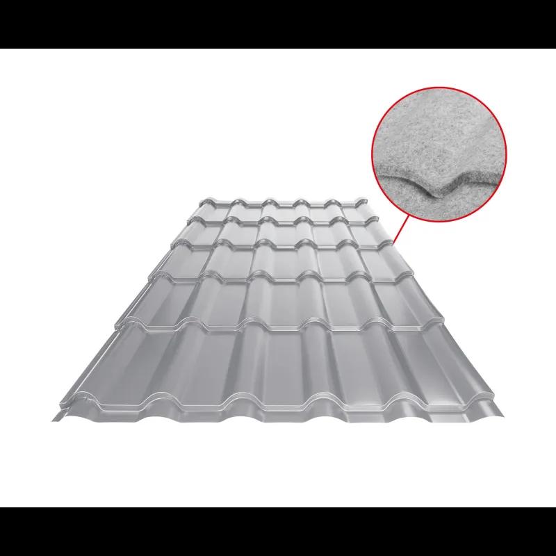 Limeni pokrov UNI 2 SQ (sound – aqua)  - Aluminij obojeni  - Srebrna  -  Slika