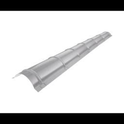 Sljemenjak za krovni pokrov  - Aluminij obojeni  - Srebrna  -  Slika 1