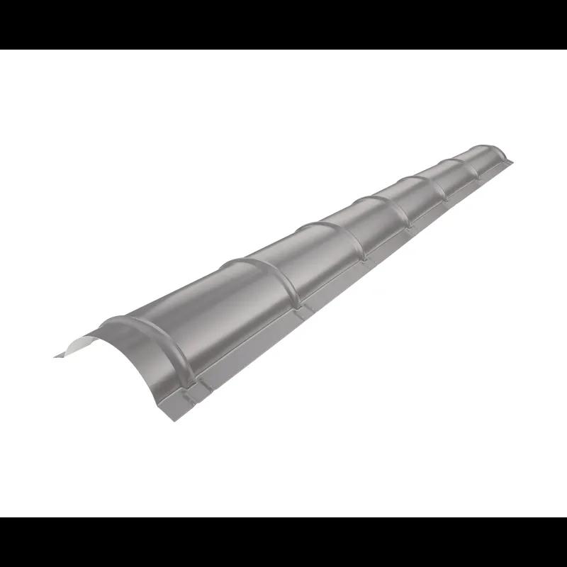 Sljemenjak za krovni pokrov  - Aluminij obojeni  - Tamno srebrna  -  Slika