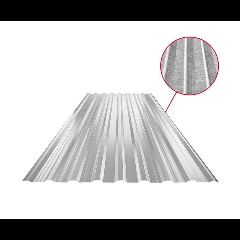 Krovni trapezni pokrov s pojačanjem TR 18A+ SQ (sound – aqua)  - Aluminij obojeni  - Srebrna  -  Slika