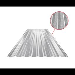 Krovni trapezni pokrov s pojačanjem TR 18A+ SQ (sound – aqua)  - Aluminij obojeni  - Srebrna  -  Slika 1