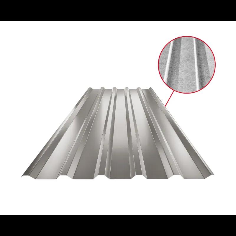 Krovni trapezni pokrov TR 35A SQ (sound – aqua)  - Aluminij obojeni  - Tamno srebrna  -  Slika