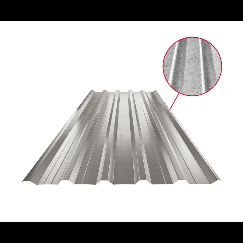 Krovni trapezni pokrov s pojačanjem TR 35A+ SQ (sound – aqua)  - Aluminij obojeni  - Tamno srebrna  -  Slika