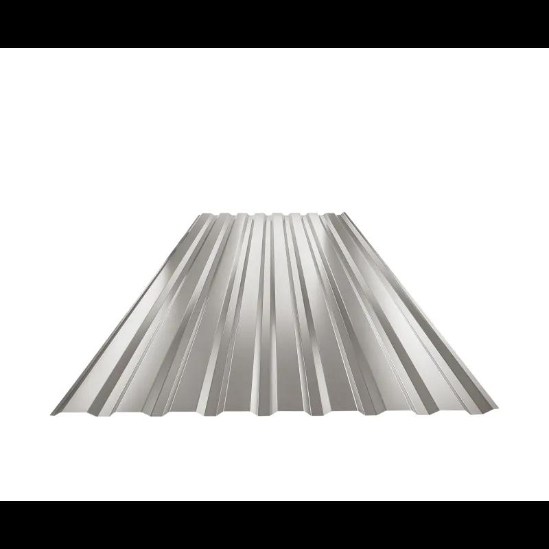 Fasadni trapez TR 18B  - Aluminij obojeni  - Tamno srebrna  -  Slika