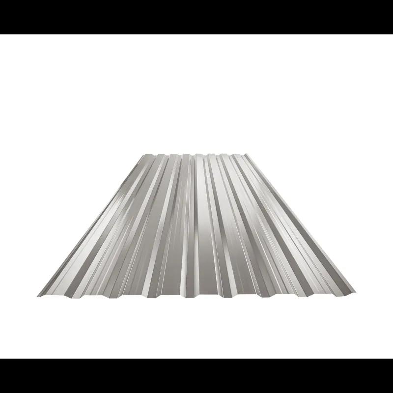 Fasadni trapez s pojačanjem TR 18B+  - Aluminij obojeni  - Tamno srebrna  -  Slika