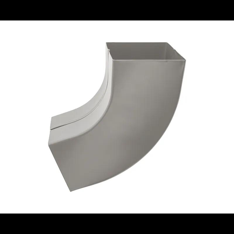 Koljeno kvadratno 72°  - Aluminij obojeni  - Tamno srebrna  -  Slika