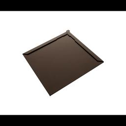 Krovni romb kvadrat  - Pocink obojeni  - Tamno smeđa ČOKO  -  Slika 1