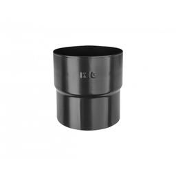 Spojka cijevi  - Pocink obojeni  - Intenzivno crna  -  Slika 1