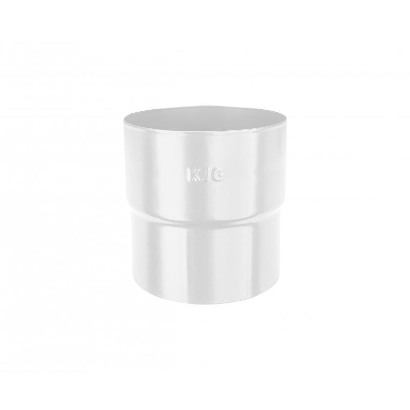 Spojka cijevi  - Pocink obojeni  - Sivo bijela  -  Slika