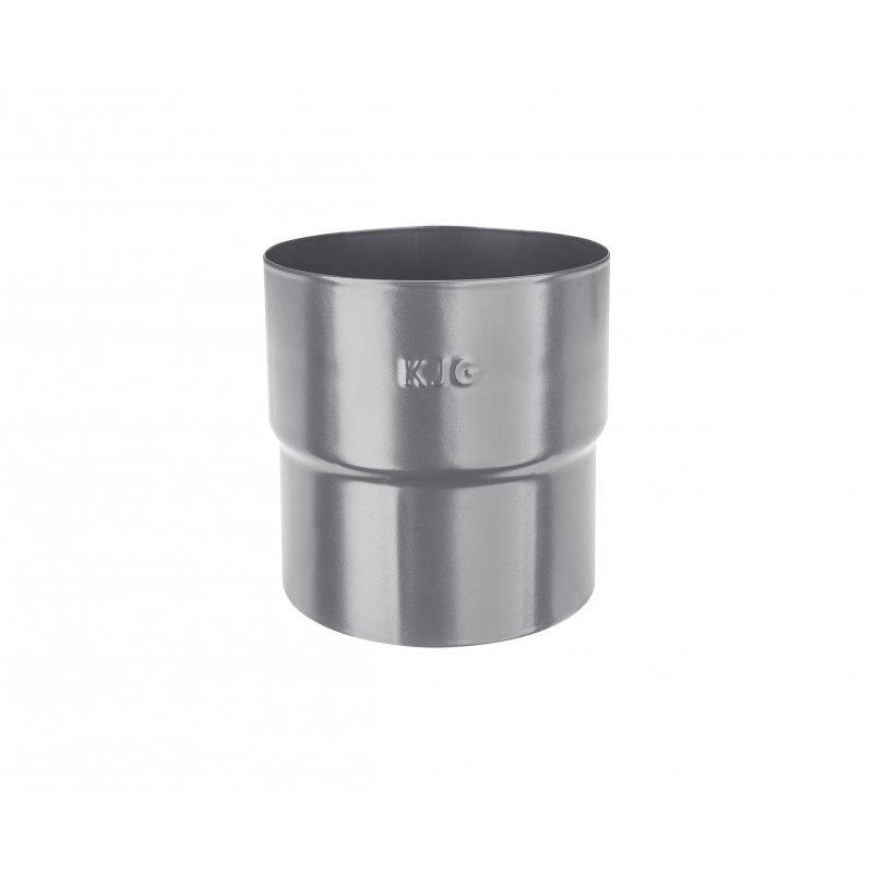 Spojka cijevi - Pocink obojeni - Prašno siva - Slika