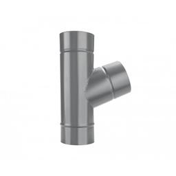 Redukcija cijevi 72°  - Pocink obojeni  - Prašno siva  -  Slika 2