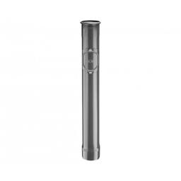 Zaštitna cijev s revizionim otvorom  - Pocink obojeni  - Antracit  -  Slika 1