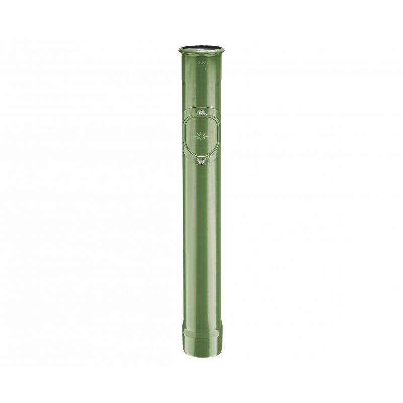 Zaštitna cijev s revizionim otvorom  - Pocink obojeni  - Travnato zelena  -  Slika