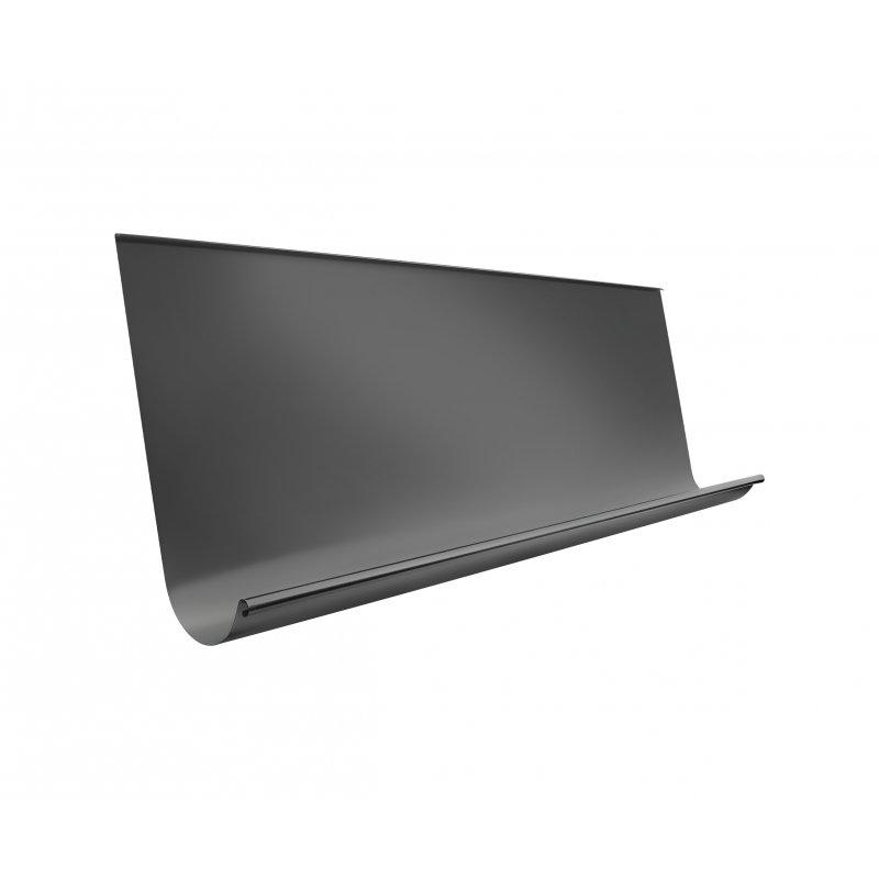 Žlijeb natkrovni  [s=0,70]  - Aluminij obojeni  - Antracit  -  Slika