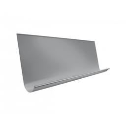 Žlijeb natkrovni  [s=0,70]  - Aluminij obojeni  - Svijetlo siva  -  Slika 1